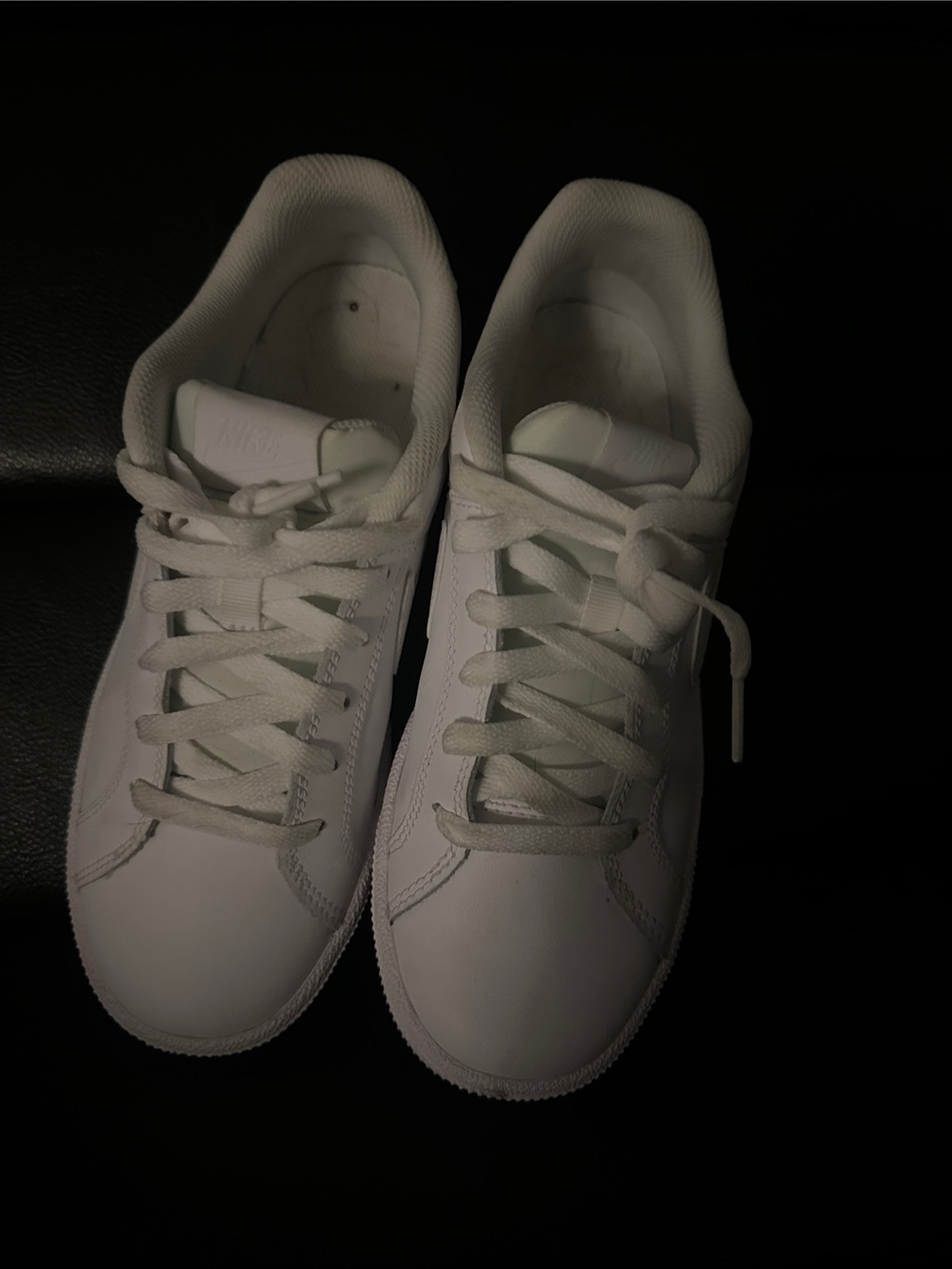 Nike White Low-Top Sneakers